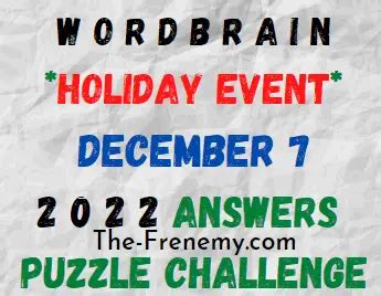 qunb wordbrain|wordbrain holiday event 2022.
